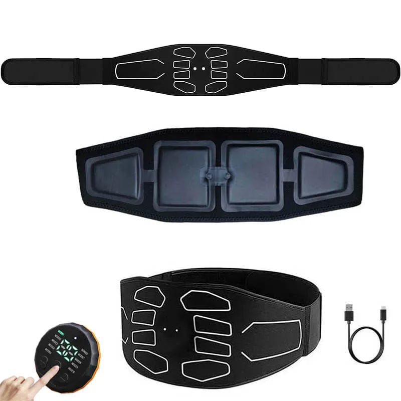 PulseTone Pro — Estimulador Muscular de 8 Zonas para Abdomen y Core
